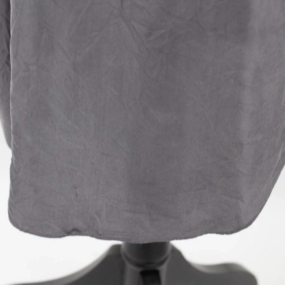 Rebecca Taylor Silk Beaded Embellished Sheath Dress Gray Pockets Scoop Neck 10 - Picture 5 of 7